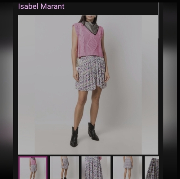 Isabel Marant Dresses & Skirts - NWT Isabel Marant Assia Flared Mini Skirt